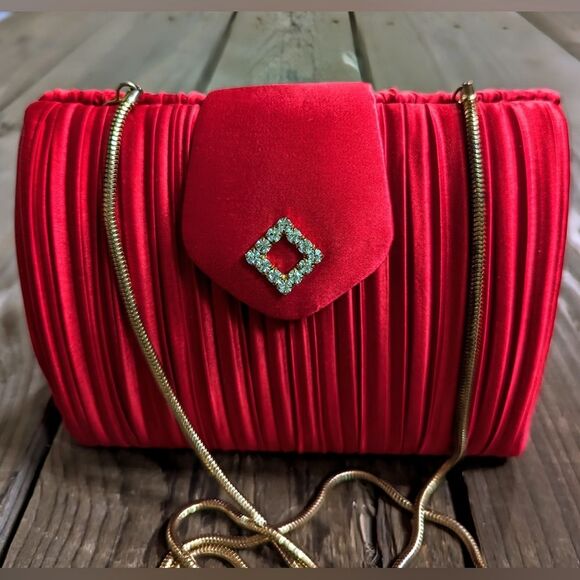 Lord & Taylor Handbags - Vintage Lord & Taylor Mini Purse Satin or Clutch